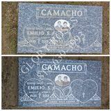 Headstone Re-Highlight (Re-Painting) Services