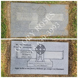 Headstone Re-Highlight (Re-Painting) Services