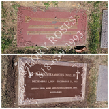 Bronze On-Site Headstone Restoration Service