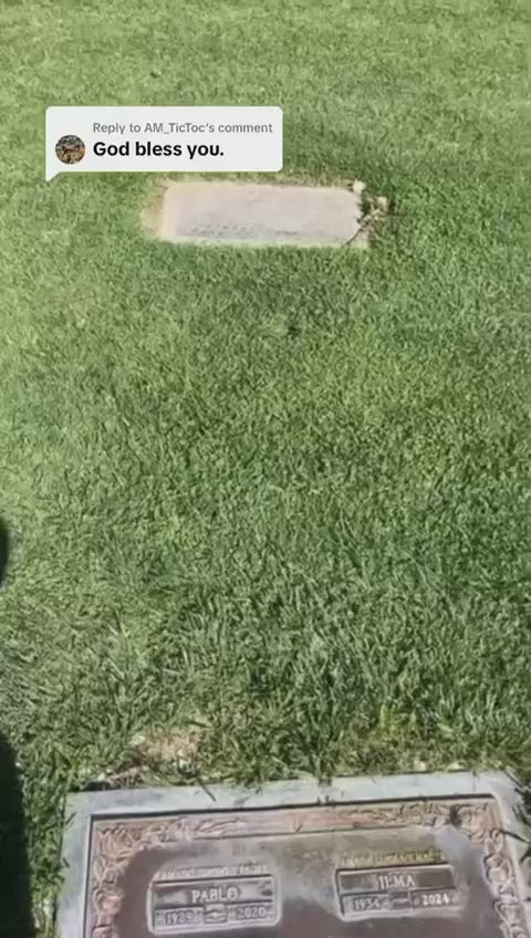 Glory Roses Headstone Treatment Service