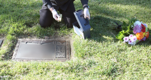 Glory Roses Headstone Cleaning Services