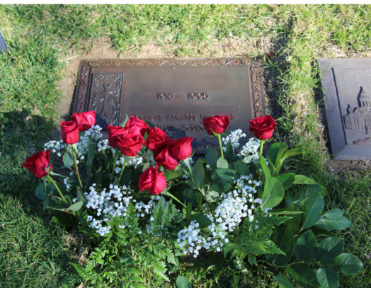 Glory Roses Red Roses & Headstone Cleaning